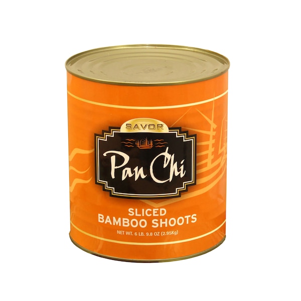 Savor Imports-Pan Chi Savor Imports Sliced Bamboo Shoots 105.8 oz., PK6 473854 - main